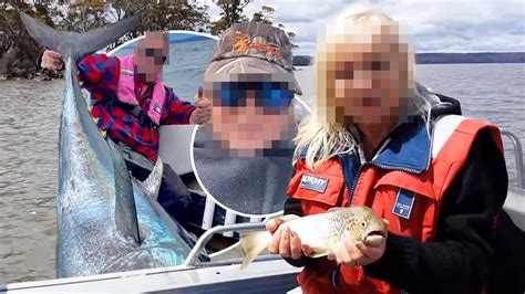 Pair Charged Over ‘Tassie Trout Lady’, Cemetery Videos